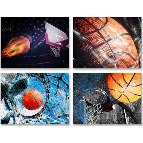 Full Round Drill DIY 5D Diamond Basketball Home Decor Painting Creative Cross Stitch Embroidery Picture Patterns Mosaic Wall Art
