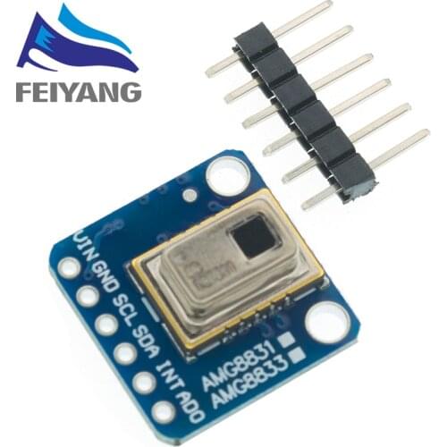 AMG8833 IR 8x8 Thermal Imager Array Temperature Sensor Module For Raspberry Pi GY-AMG8833