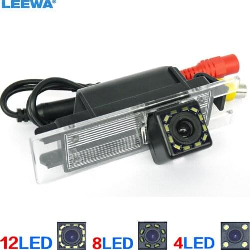 LEEWA HD Car Rear View Parking Camera 4/8/12LED for Buick Excelle GT/Regal Opel Vectra/Astra/Zafira/Insignia Chevrolet Malibu