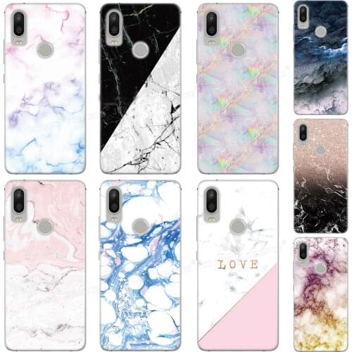 Print Marble Phone Case For Huawei Nova 5 6 SE 7i Y7P 4e Y5 Y6 Honor 20 9X 8S Mate 30 P40 Plus P30 Pro Lite E P Smart 2019 Cover