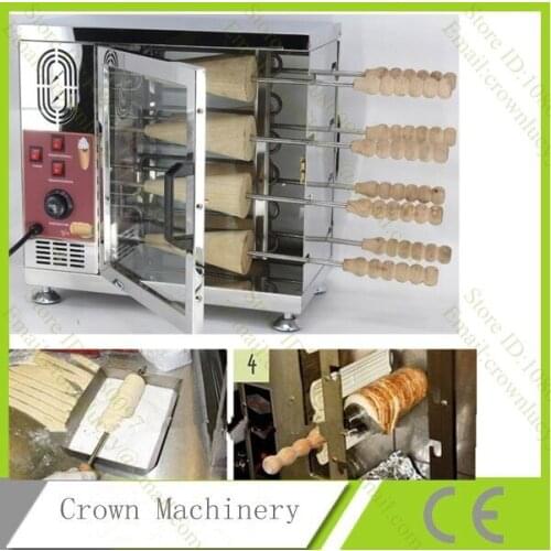 Electric Chimney Cake Machine; Kurtos Kalacs Deck Baking Oven