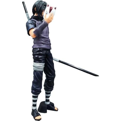 Naruto Shippuden Animal Figure GK Action Figurine Uchiha Itachi 26CM 10inch PVC Model Statue Collectible Toys Doll Figma