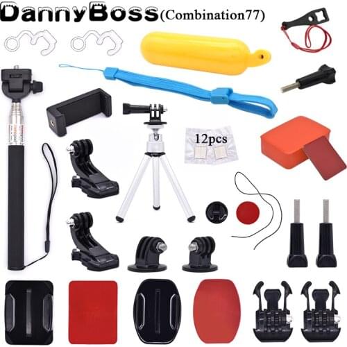 For Gopro Accessories Set Mini Tripod for go pro hero 7 6 5 4 3 for Eken h8r for xiaomi for yi sport camera accessories