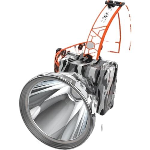 The head-mounted headlight lamp bright glare charging long-range long life xenon lamp home Yediao