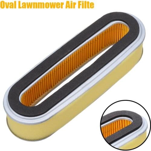 New Oval Lawnmower Air Filter With Sponge For HR214 HR194 HR195 HRA214 GV150 Grass Cutter Accessories