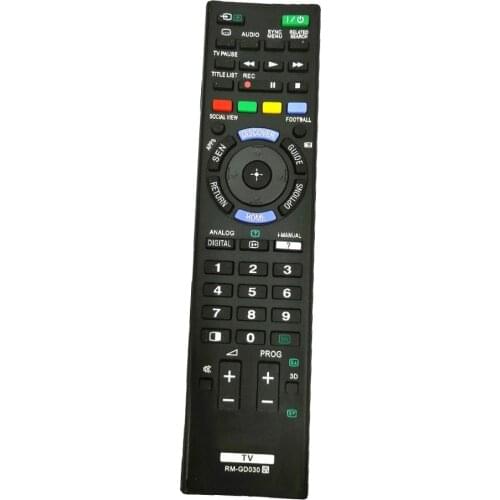 NEW RM-GD030 Replacement for Sony RM-GD033 RM-GD031 RM-GD032 TV Remote Control for KDL55X9000B KDL60W850B KDL65X9000B