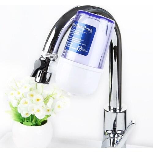 Kitchen faucet water purifier Transparent visible filter Ceramic filter element to remove sediment and impurities