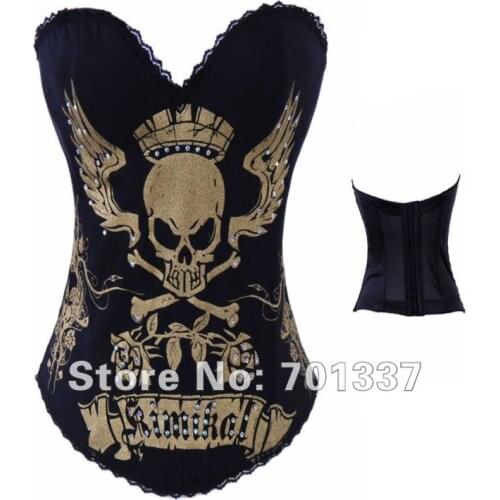 Wholesale Black Ghost Sexy Lingerie fancy dress costume elegant corset Party Wear S--XL