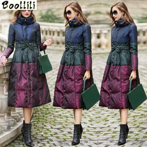 Boollili Duck Down Jacket Women Clothes 2020 New Winter Coat Women Plus Size Korean Puffer Jacket Women Warm Parka