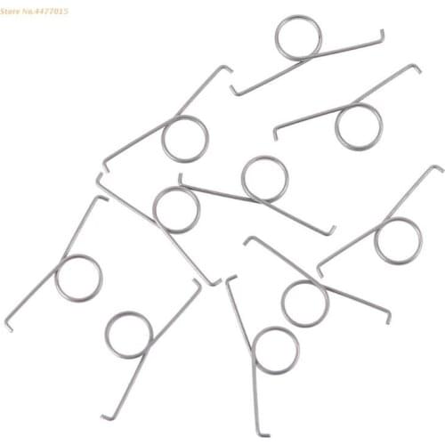 K1AB 10Pcs/Set PS5 L2 R2 Trigger Button Spring Metal Replacement R2 L2 Trigger Buttons Component for PS5 Controller Parts