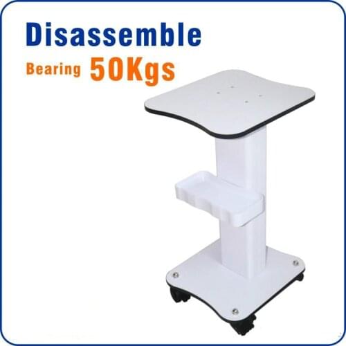 40X48CM Trolley Stand Cart Assembled For Ultrasonic Cavitation RF Massage Hydra Facial Skin Care Beauty Machine