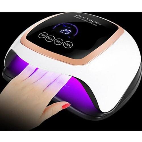 V3 168w Uv Led Lamp For 120w Nail Dryer 78 Manicure Nail Lamp 4 Mode With Motion Sensor Lcd Display Curing Uv Gel Nail Polish