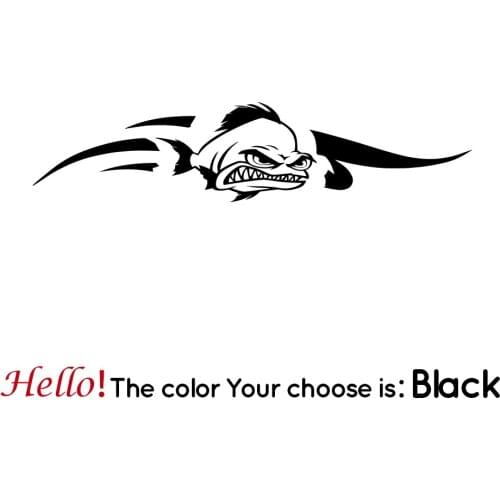 Large size fish boat sticker voiture car window vinyl art pattern cruise ship body sticker waterproof adhesive Decal PVC