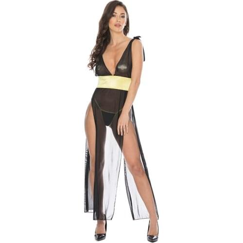 Goth Dark Romantic Gothic Velvet Aesthetic Dresses Vintage Women Black Bandage SlitHem Bodycon Dress Sexy Evening Wear Cheongsam