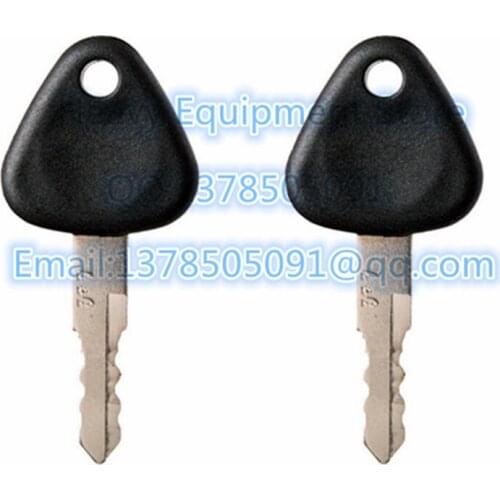 2 Pcs 777 Ignition Switch Starter Key For Volvo Clark Samsung Excavator FREE SHIPPING
