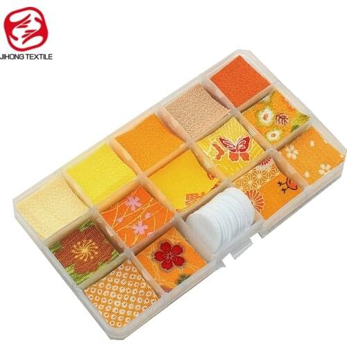 Crepe Japanese Printed Sewing Fabric Womens Adult Festival Hair Accessories Handmade Materials TJ1740