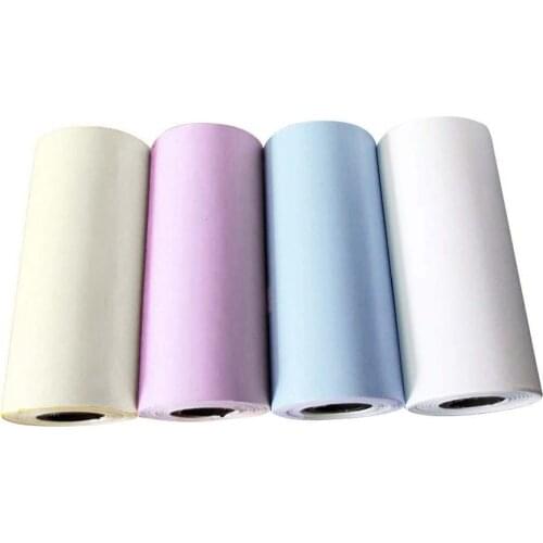 4PC High Quality Thermal Printer Label Sticker For Portable Bluetooth Printer Mobile Bluetooth Cash Register Paper Rolling