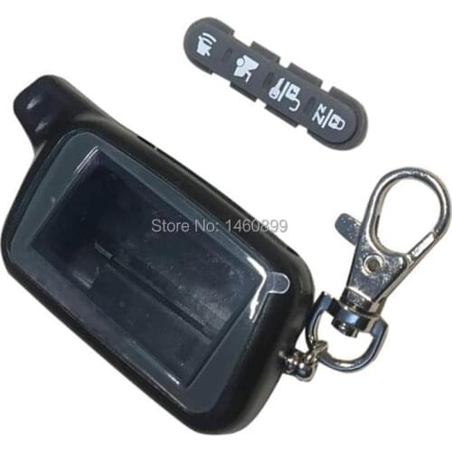 10 PCS/lot X5 Case Keychain for 10PCS Russian 2 way car alarm system TOMAHAWK X5 X3 LCD Remote Control Key Fob Chain Trinket