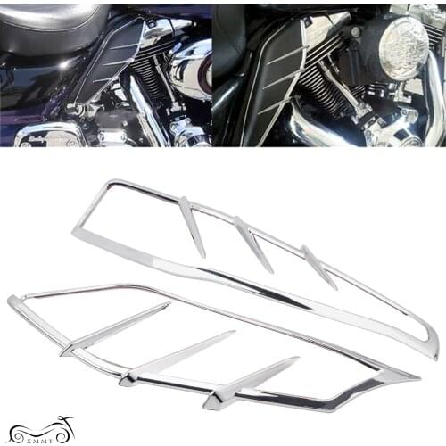 Mid-Frame Air Deflector Trims For Harley Electra Glide Road King Road Glide Street Glide FLHX Tri Glide Ultra Classic FLHTCUTG