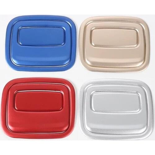 For Jeep Grand Commander 2018 3PCS ABS Chrome Car Rear Trunk Tail Gate Handle Cover Trims Car Styling Accessories