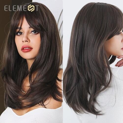 ELEMENT Black Wigs