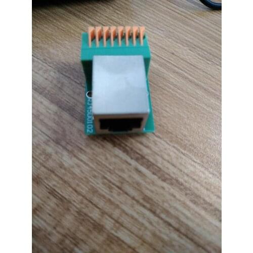 RJ45 Network Port Terminal Block Welding-free Terminal Block Pcb Adapter Board Mother and Child Seat Rail Mounting Wiring Board