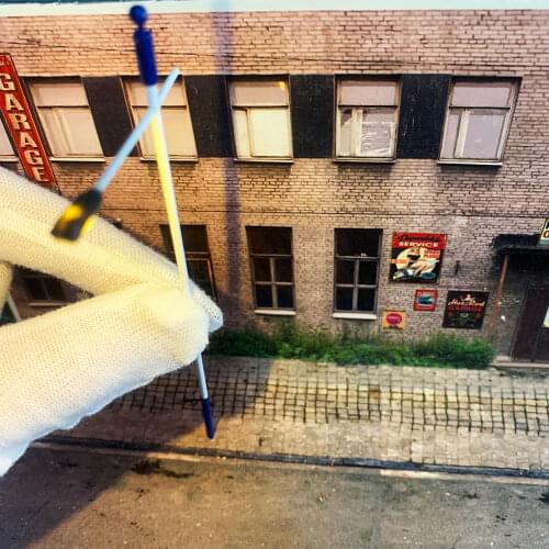 2/PCS HO 1/87 Scale Model Railway Train Lamp Post Street Lights LED 3V Modern Style Boulevard/Highway/Parking Area Lights/Layout