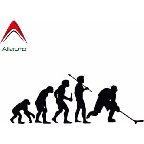 Aliauto Creative Car Stickers Sports Fashion Hockey Evolution Vinyl Waterproof Reflective Automobile Decoration Decal,15cm*5cm