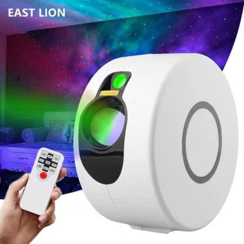 Remote Control Mini Laser Led Galaxy Projector Night Star Starry Sky Lamp Professional Lighting For Home Party Christmas Lights
