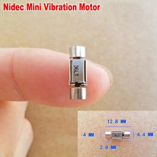 Nidec 36LT DC 1.5V-3V Dual Head Mini Vibration Vibrator Tiny 4mm Vibrating Electric Motor Precise Rotor