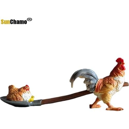 FASHION CREATIVE ZODIAC CHICKEN DECORATION CUTE DECORATION GIFT HOME FURNISHING COUPLE DESKTOP OFFICE LIVING ROOM GIFT