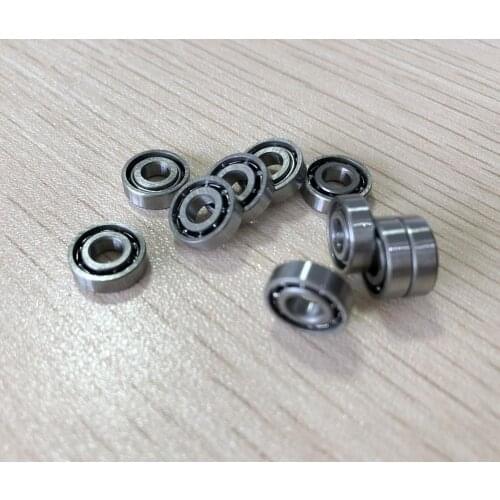 50pcs/100pcs 684 L-940 638/4 open miniature steel ball bearing 4*9*2.5 deep groove ball bearings 4x9x2.5 mm