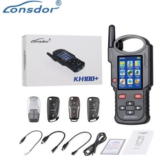 Lonsdor KH100+ Remote Key Programmer Latest Handheld Device Update Version of KH100