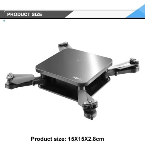 RC wifi drone portable folding mini with HD camera RC aircraft quadcopter