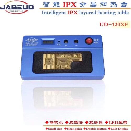 UD-120XF Intelligent Layered Heating Table Soldering Rework Platform For IPhoneX NAND CPU A8 A9 IC Removal Disassemble Tools