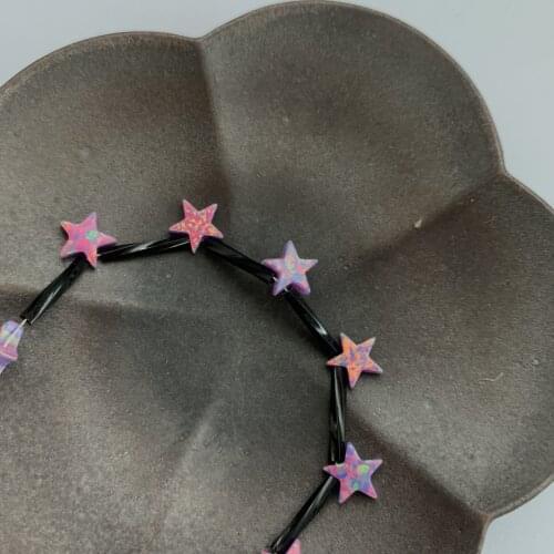 1pcs opal The stars shape smooth-surface 8mm