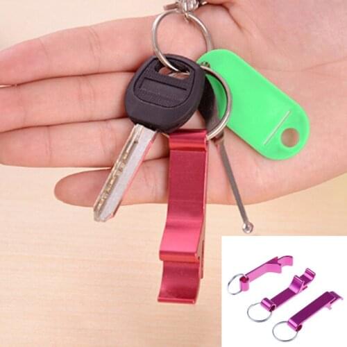 3Pcs/Set 4 in 1 Bottle Opener Key Ring Chain Keyring Keychain Metal Beer Bar Tool Claw Gift