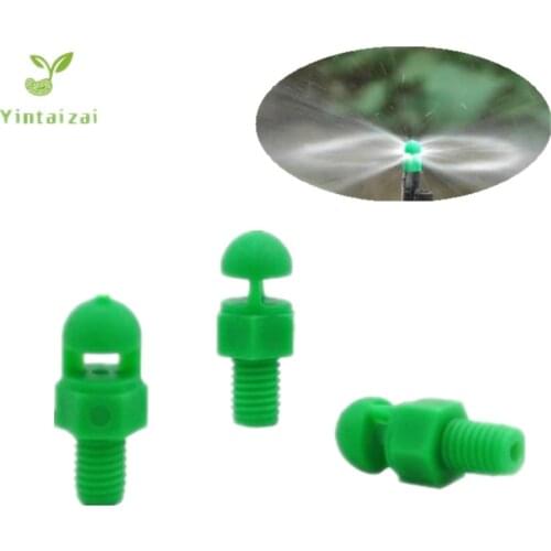 500pcs Refraction Spinkler 5mm Screw Connector Misting Sprinkler For Garden Watering Micro Irrigation Fittings
