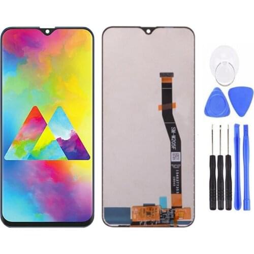 6.3'' AMOLED for Samsung Galaxy M20 2019 SM-M205 M205F Display Touch Screen Digitizer Assembly Replace