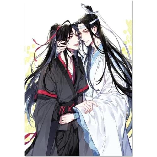 Anime Mo Dao Zu Shi Poster Home Decoration Fashion Silk Canvas Fabric Wall Custom Poster Print More Size 20x30cm,27x40cm,30x45cm