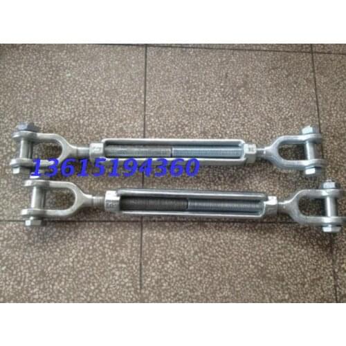 UU type galvanized American muduan turnbuckle 1-3/4*18 rigging screw M42 open maginatum