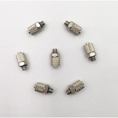 PC4-m3 PC6-M5 Male Thread M3 M4 M5 M6 - Tube 3mm 4mm 6mm Straight Pneumatic Pipe Air Hose Quick Fitting Mini Connector Brass