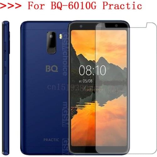 Smartphone 9H Tempered Glass for BQ Mobiie BQ MOBILE PRACTIC BQ-6010G Protective Film Screen Protector cover phone