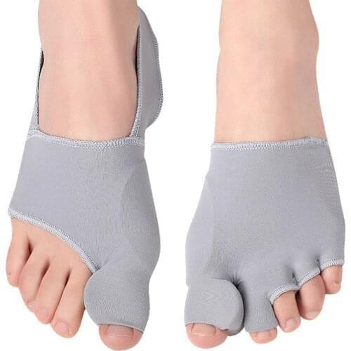 1 Pair Bunion Corrector Gel Pad Stretcher Nylon Hallux Valgus Protector Guard Toe Separator Orthopedic Straightener Foot Care