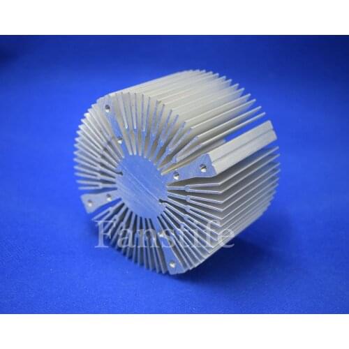 15W 20W 30W High Power Led Aluminum Heatsink 90mm Height-55mm Radiator