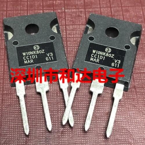 2pcs/lot W10NK80Z STW10NK80Z 800V 10A Quality assurance A new spot TO-247