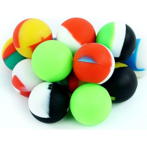 20pcs\lot Silicone Wax Container For Wax Oil Silicone Jars Dab Non-stick wax container