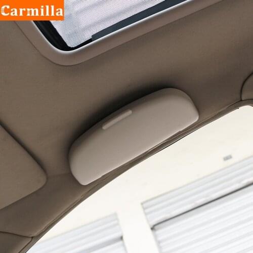 Carmilla Car Glasses Box Case for Volvo S40 S60 S80 S90 S40 XC60 XC90 V40 V60 V90 C30 XC40 XC70 V70 Sunglasses Holder Box