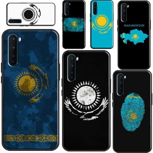 Kazakhstan Flag Case For OPPO A15 A91 A83 A3S A5S A1K Find X3 Pro A52 A72 A53 A31 A9 A5 2020 Back Cover