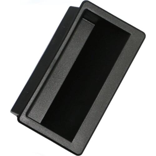 Black plastic concealed handle embedded LS107 embedded card handle LS537-1